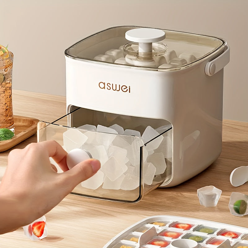 Glevato | FrostMate Compact Ice Maker – Countertop Ice Maker for Quick Ice Cubes at Home