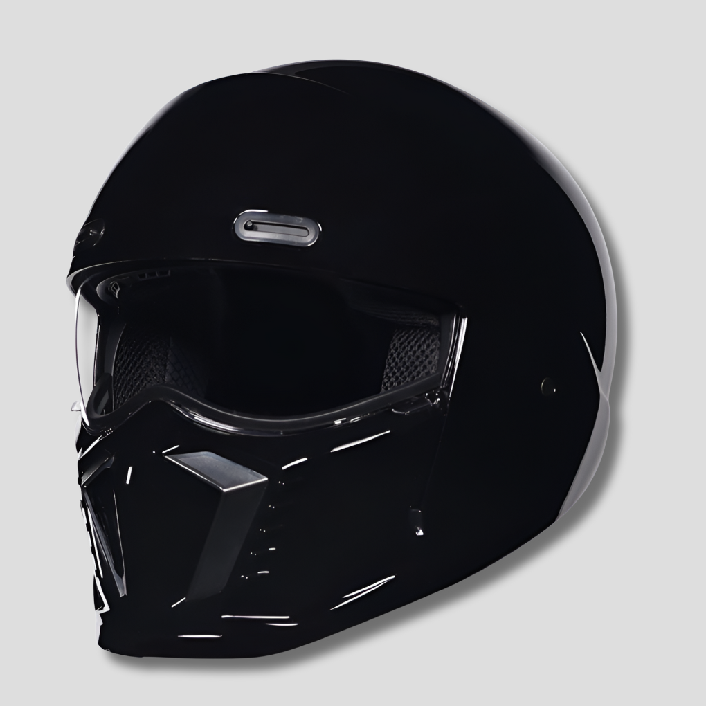 Glevato | Full Face Motorcycle Helmet with Integrated Chin Guard