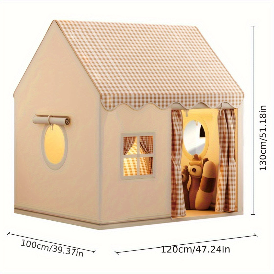 Glevato | FunHouse Indoor Playhouse | Creative Play for Children | 2–6 Years