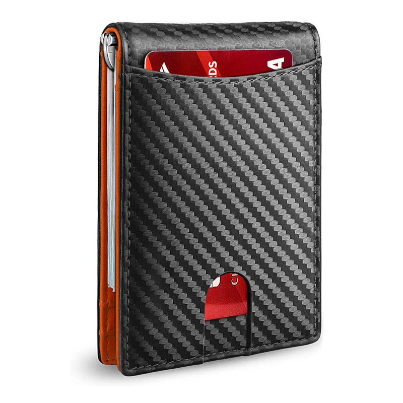 Glevato | Genuine Leather Anti-theft Swipe Card Holder