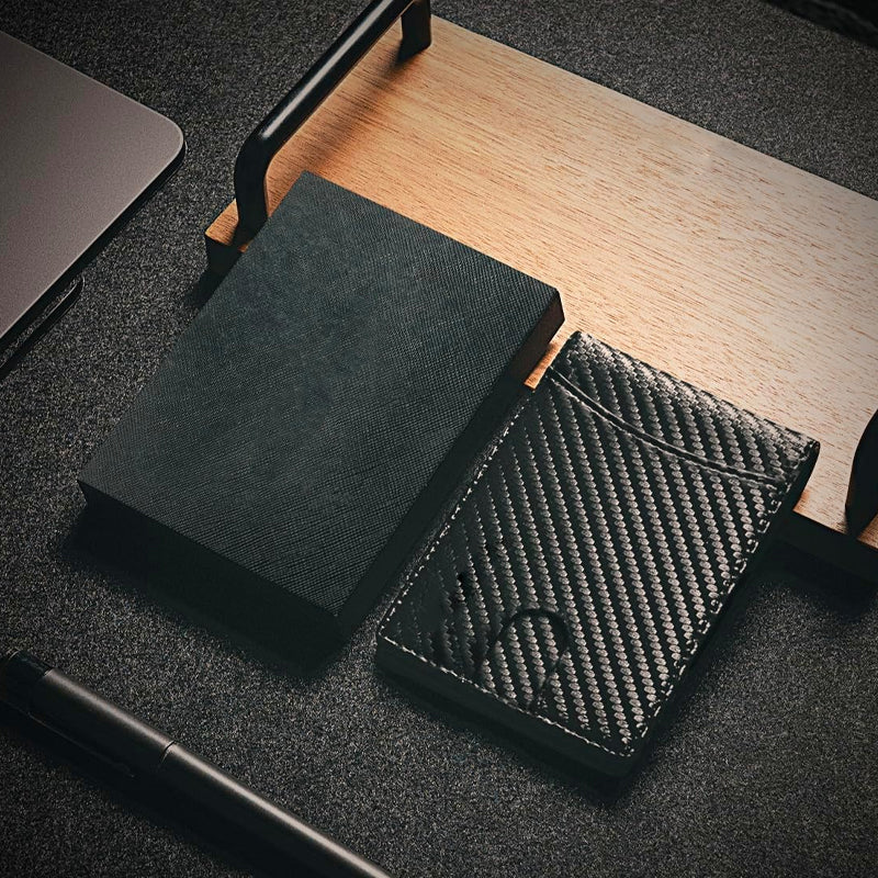 Glevato | Genuine Leather Anti-theft Swipe Card Holder
