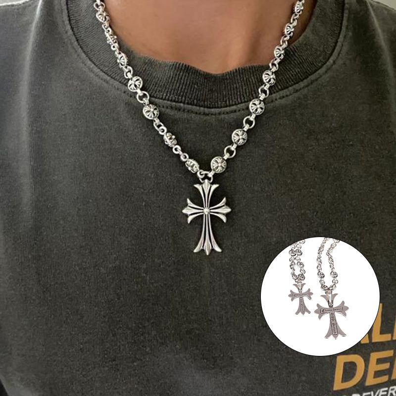Glevato | Gothic Cross Pendant Necklace