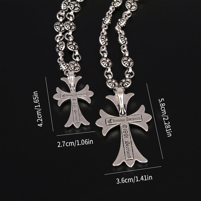Glevato | Gothic Cross Pendant Necklace