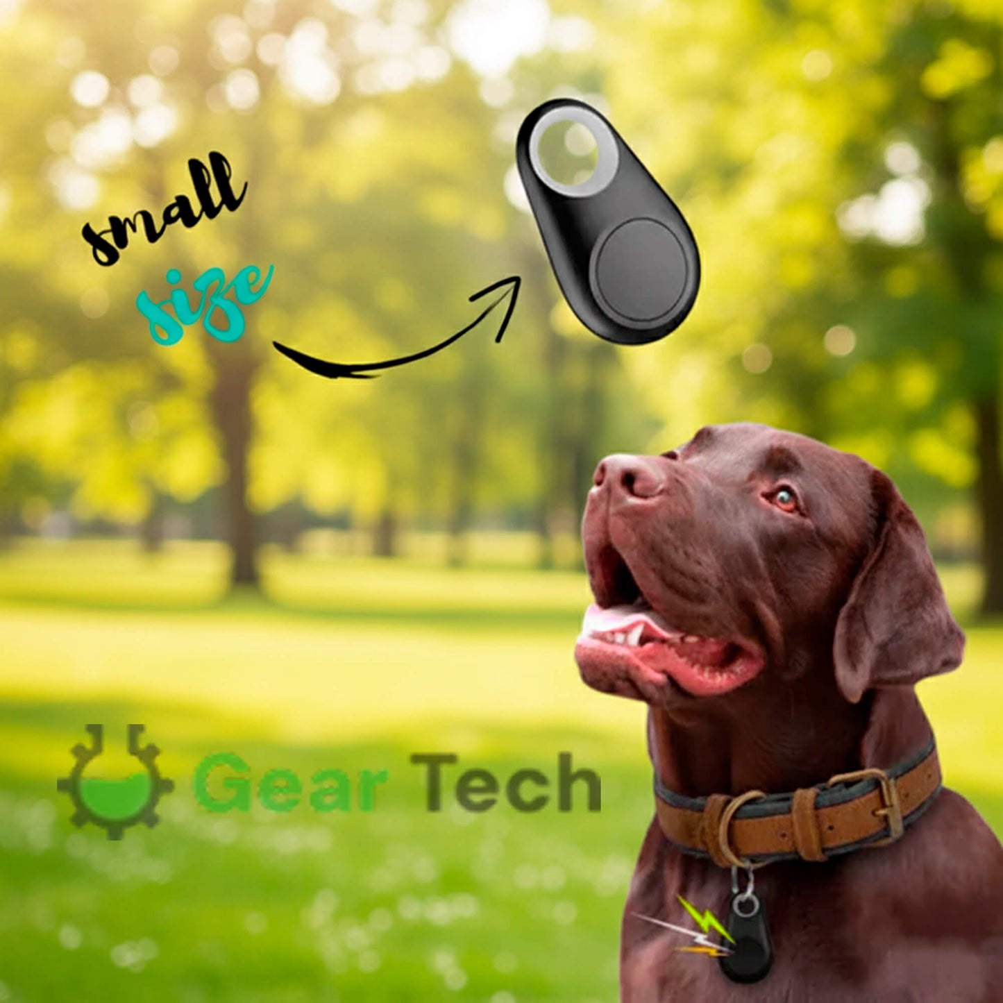 Glevato | GPS Dog Tracker | Waterproof, Real-Time Location & Safety Zone Alerts for Outdoor Adventures