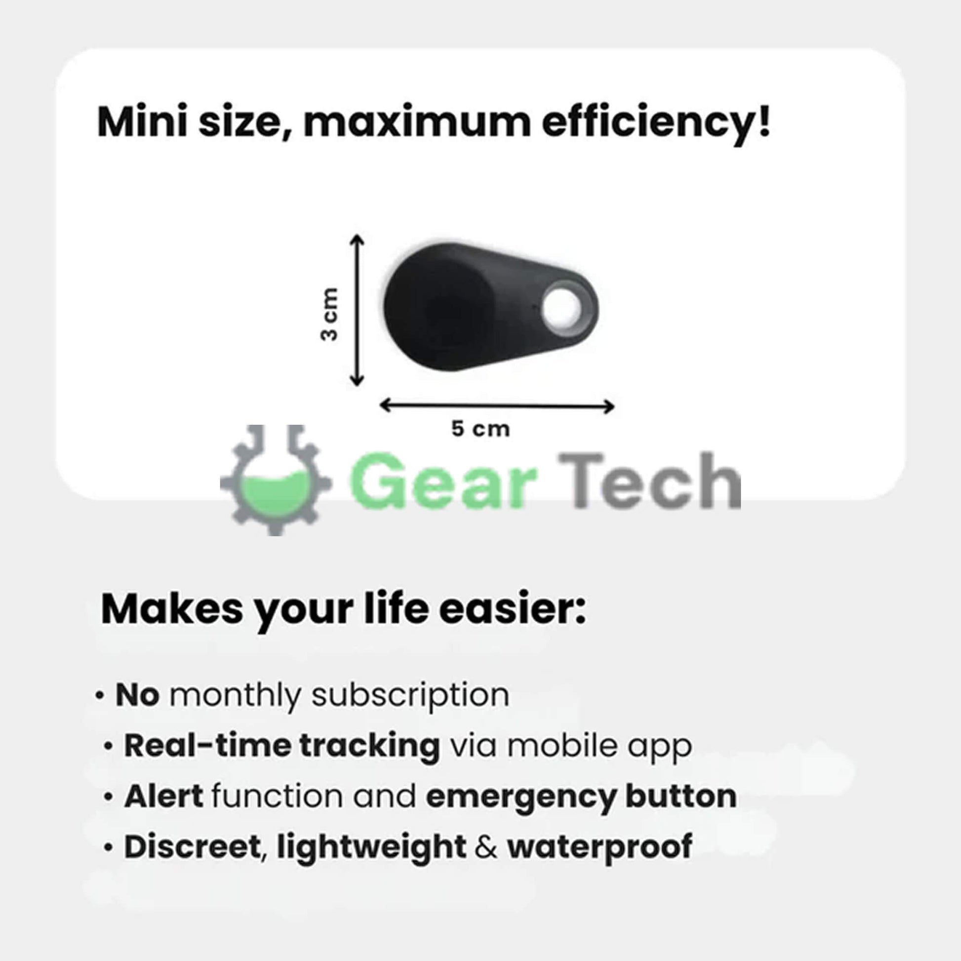 Glevato | GPS Dog Tracker | Waterproof, Real-Time Location & Safety Zone Alerts for Outdoor Adventures