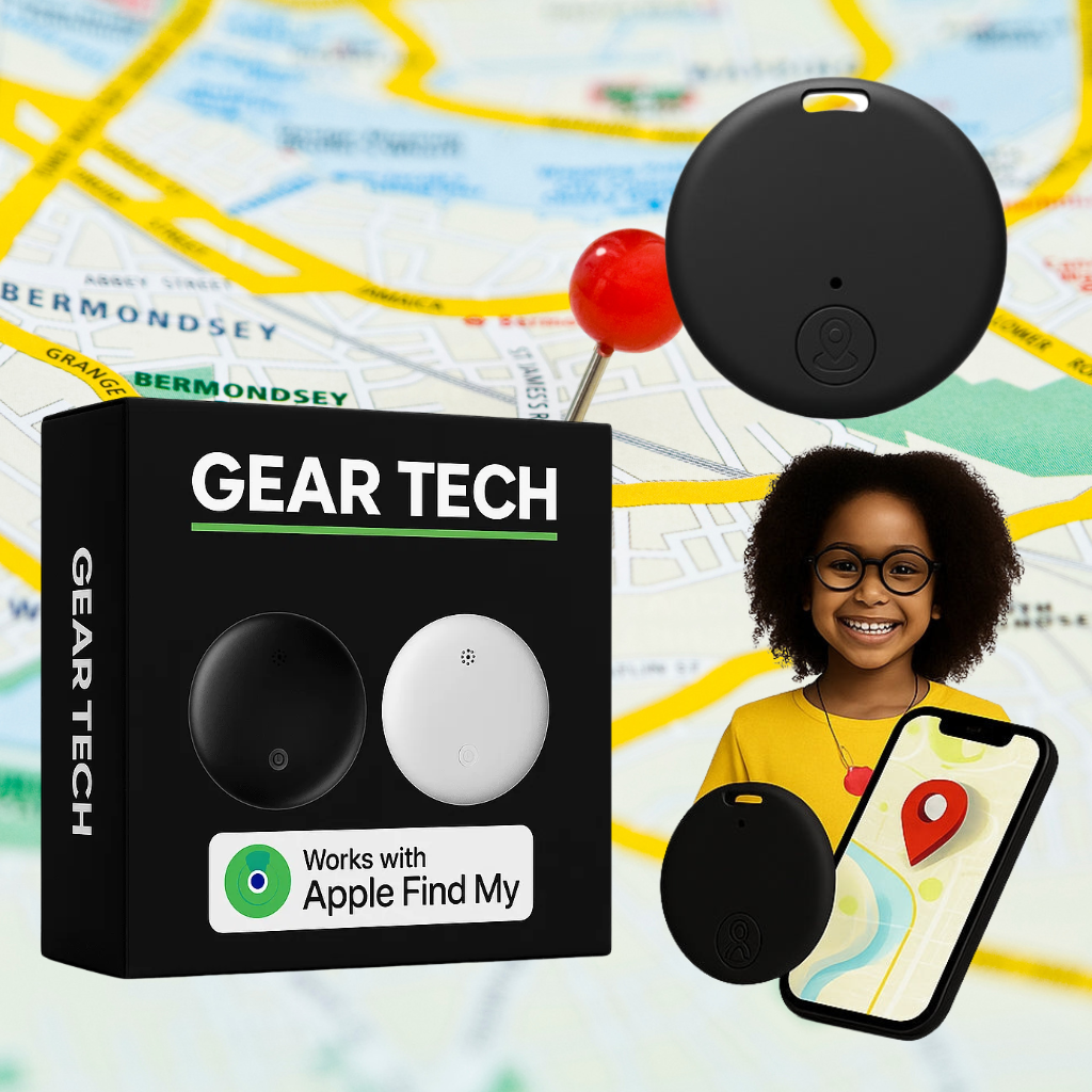 Glevato | GPS Tracker for Children | Real-Time Tracking, Waterproof & Long Battery Life for Rarity
