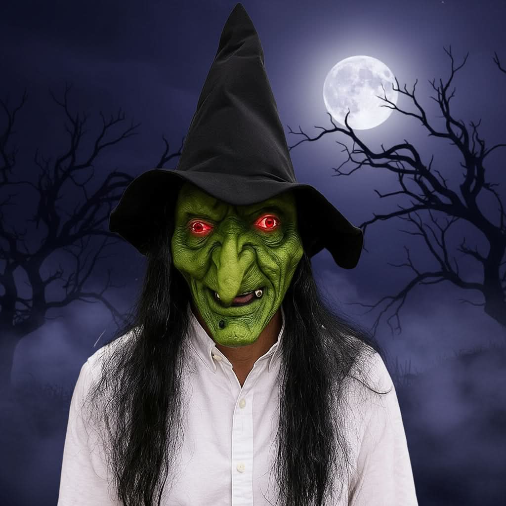 Glevato | Halloween Latex Mask | Realistic and Elastic | Adult
