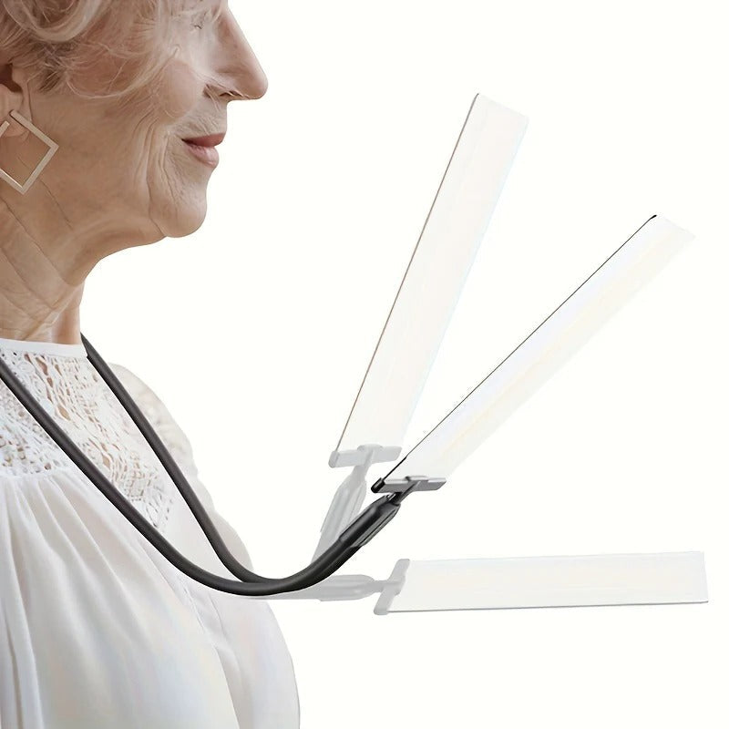 Glevato | Hands-Free Magnifying Glass With Flexible Neck For Easy Reading
