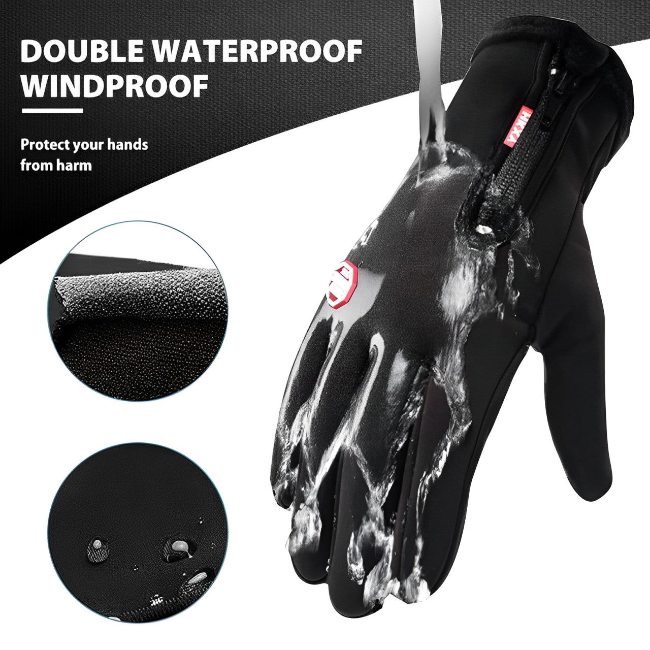 Glevato | Heated Gloves Electric Heating Cycling Gloves Ski Gloves for Adults