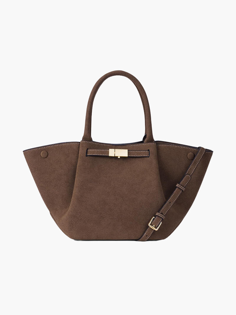 Glevato | Hedwig Women's Suede Handbag | Spacious & Elegant | Multiple Colors