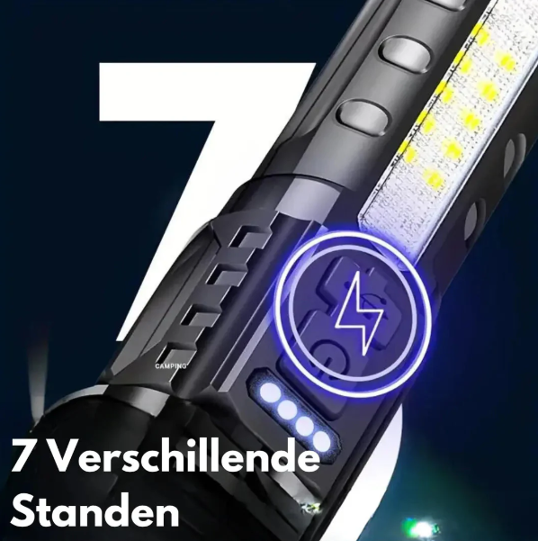 Glevato | High Performance Military Flashlight with 5000 Lumens