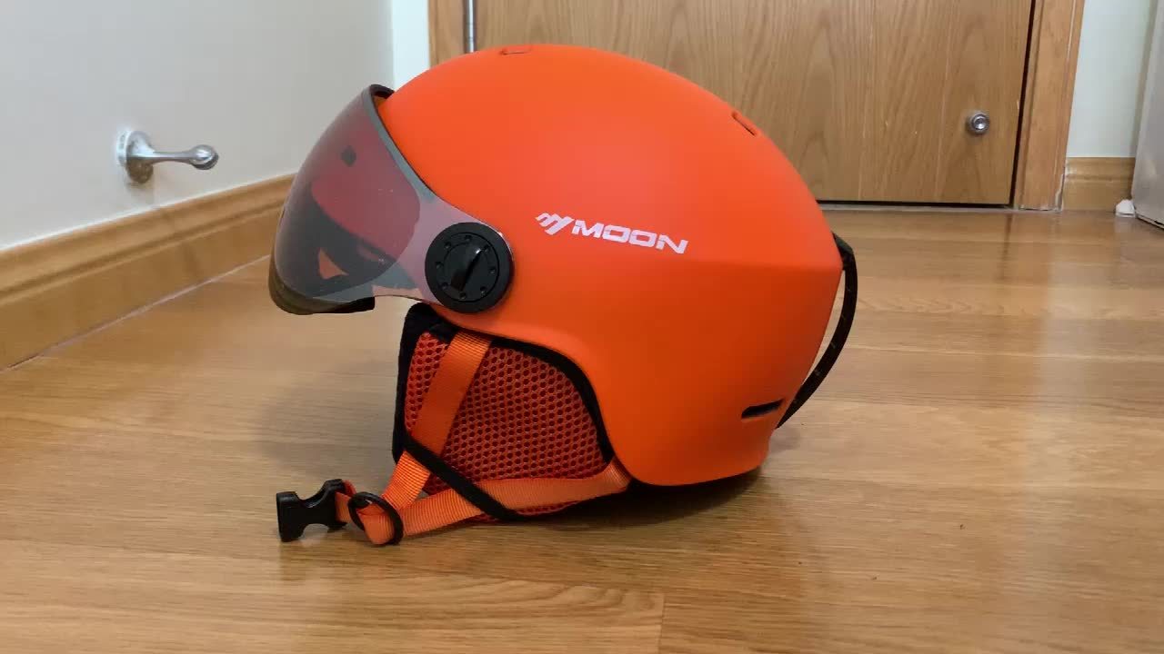 Glevato | High-Quality Ski Helmet with Removable Parts – Safe and Comfortable for Outdoor Activities