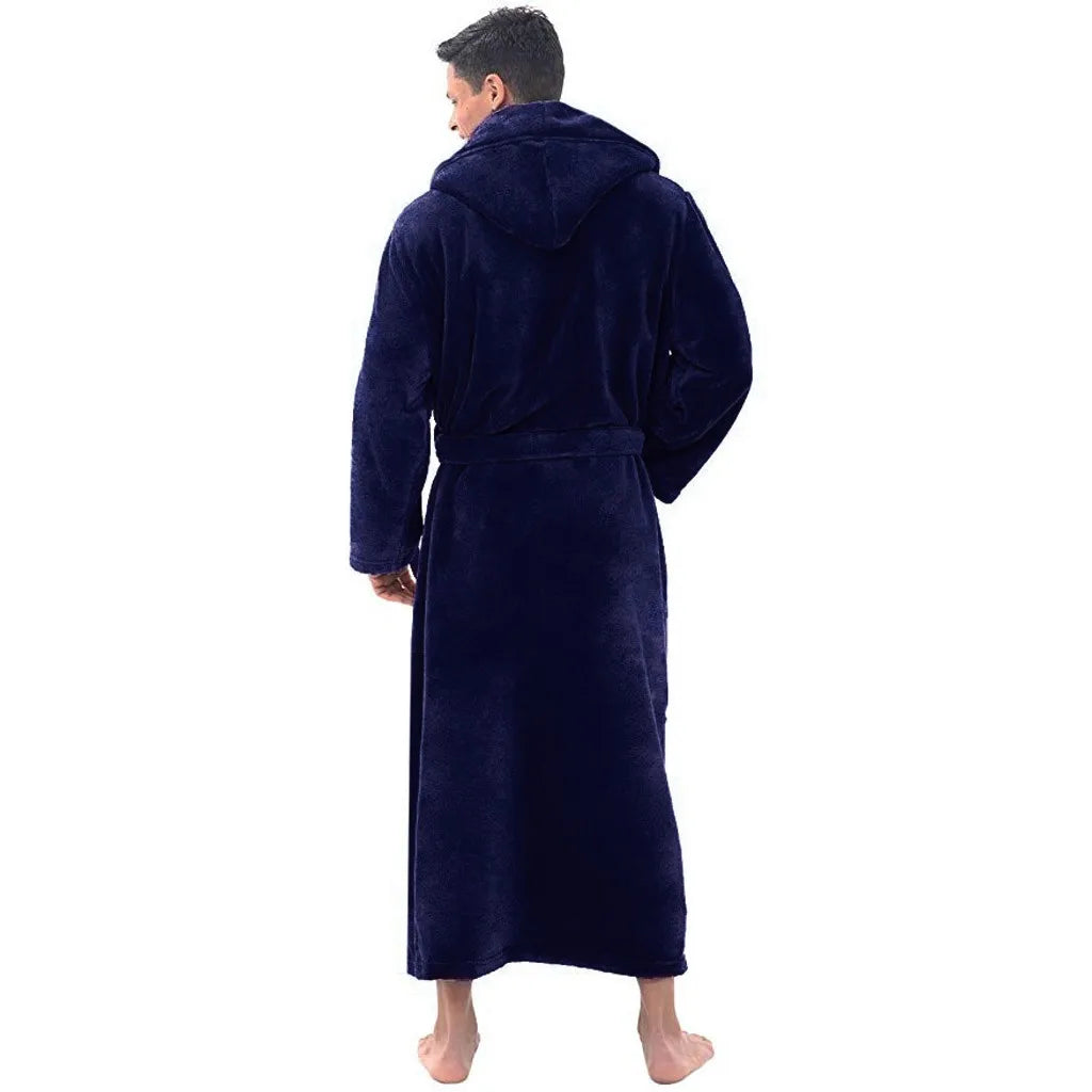 Glevato | HoodedChill – Cozy Bathrobe for Men