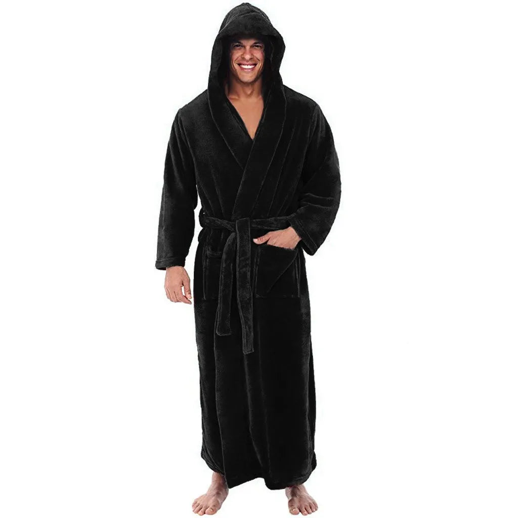 Glevato | HoodedChill – Cozy Bathrobe for Men