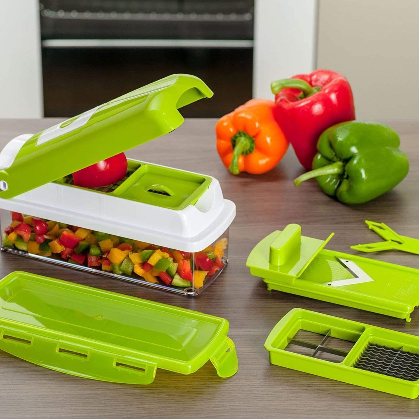 Glevato | In-1 Multifunctional Vegetable Cutter - Quickly and Safely Cut Vegetables