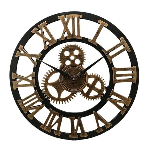 Glevato | Industrial Wall Clock | Vintage Mechanical Design