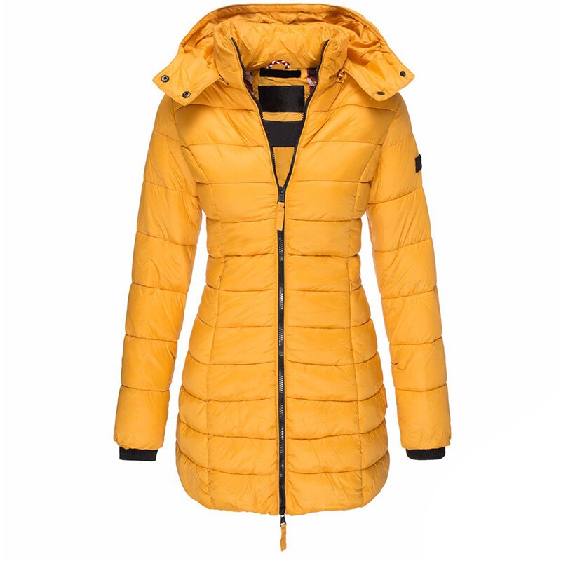 Glevato | Insulated Winter Down Jacket for Women with Hood