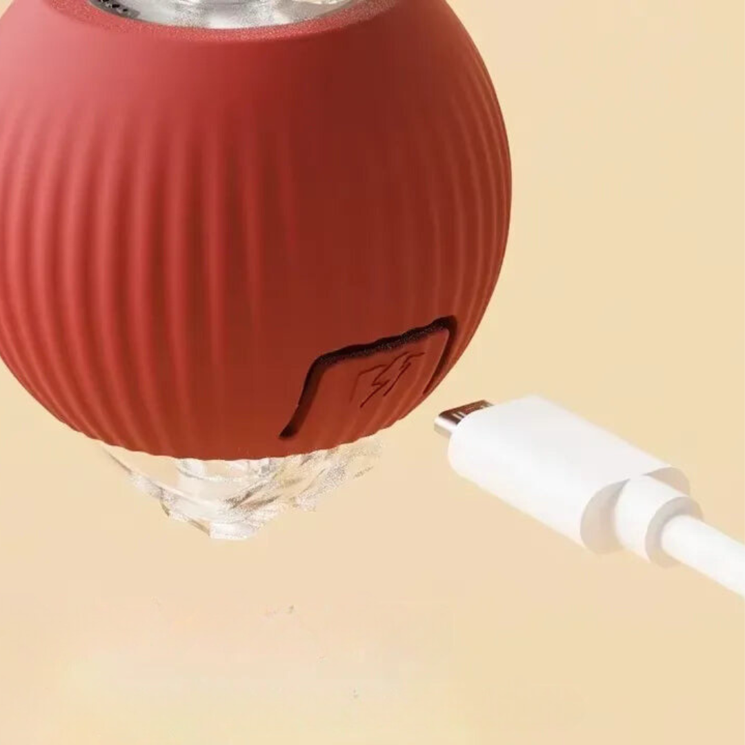 Glevato | Interactive Rolling Ball Toy with Tail for Dogs