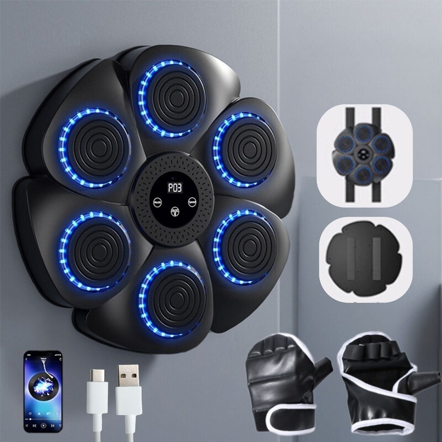 Glevato | Interactive Smart Boxing Machine - PunchTech
