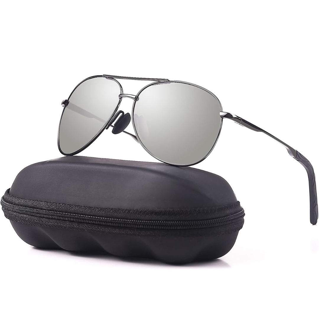 Glevato | Joey Polarized Aviator Sunglasses with UV400 Protection