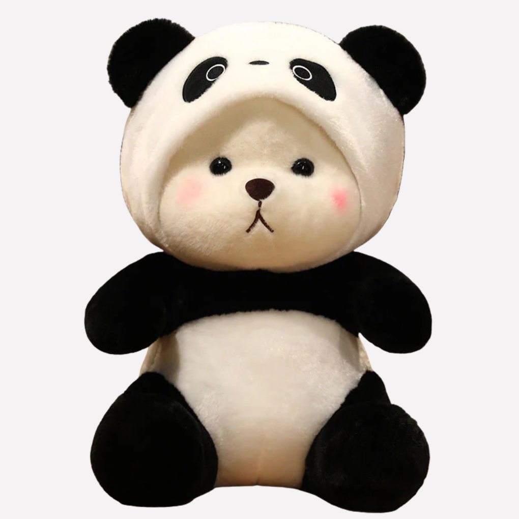 Glevato | Kids' Character Plush Toy with Hooded Outfit