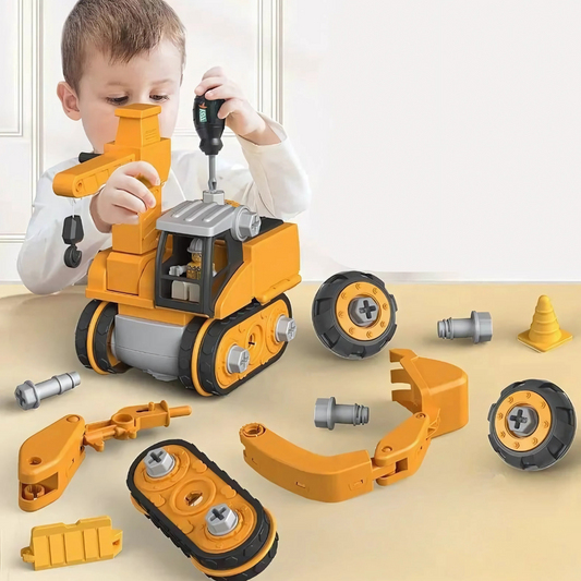 Glevato | Kids Construction Truck Building Set with Tool