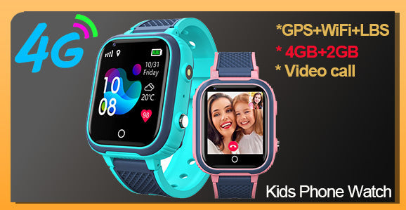 Glevato | Kids GPS Smartwatch with WiFi and Video Call