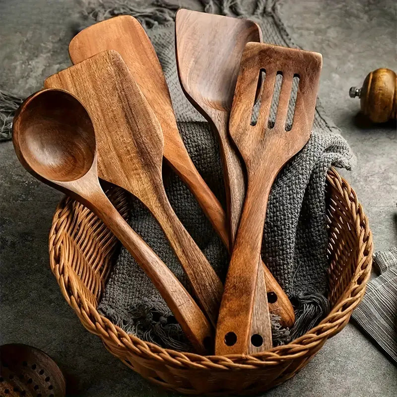 Glevato | Kitchen Set Made of Natural Teak Wood