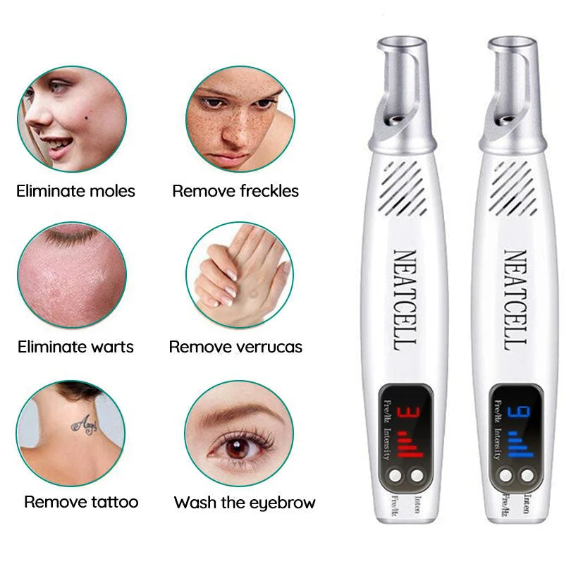 Glevato | Laser Removal Pen | Laser Tattoo Removal Red & Blue