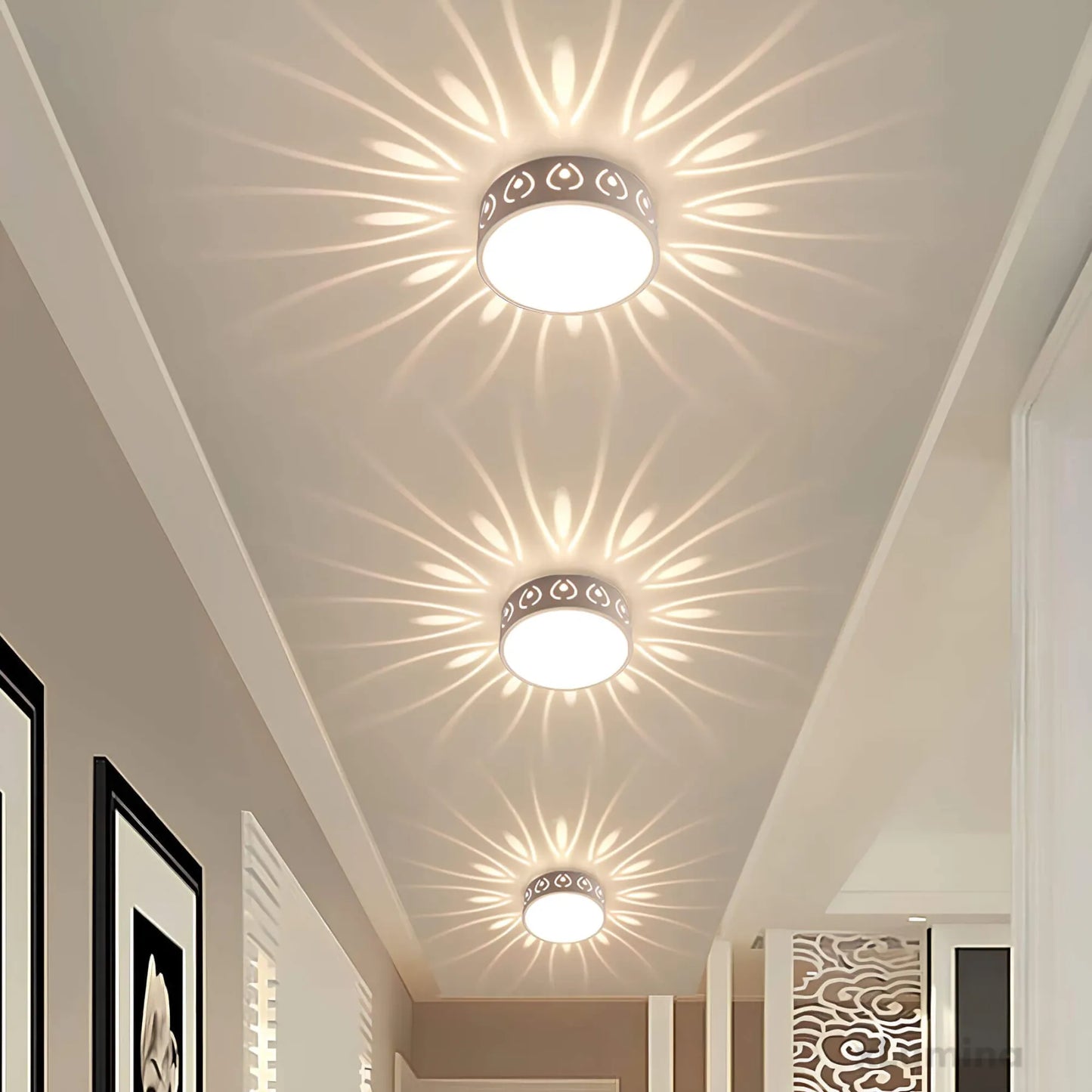 Glevato | LED Ceiling Light - for Entrance, Hallway, and Balcony