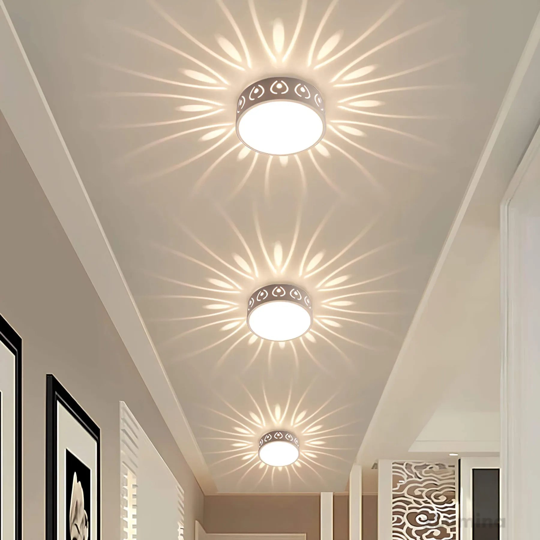 Glevato | LED Ceiling Light - for Entrance, Hallway, and Balcony