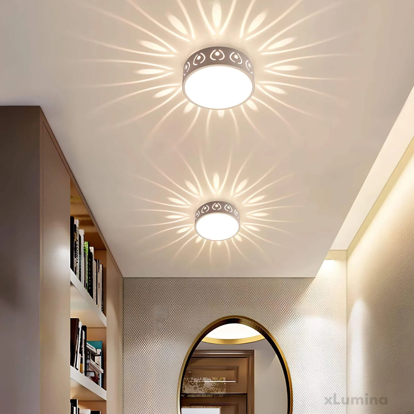 Glevato | LED Ceiling Light - for Entrance, Hallway, and Balcony