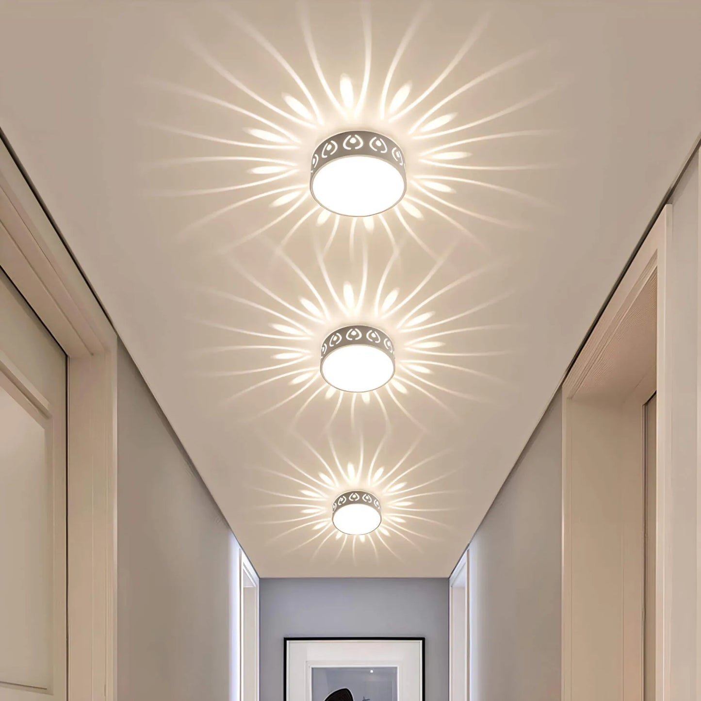 Glevato | LED Ceiling Light - for Entrance, Hallway, and Balcony