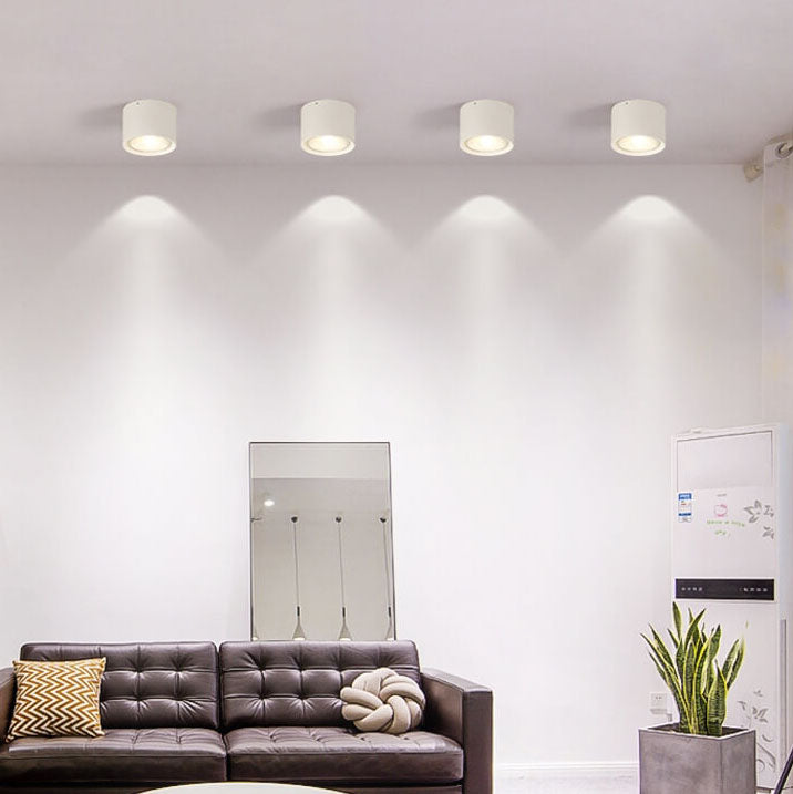 Glevato | LED Ceiling Spotlight Cylinder | Adjustable Spotlight Design