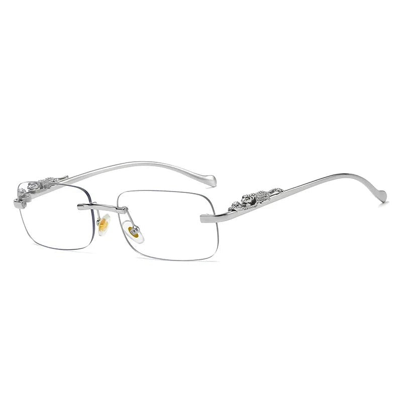 Glevato | LEOPARDVIEW – Stylish Rimless Sunglasses with UV400 Protection