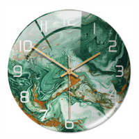 Glevato | LuxClock - Okrągły luksusowy zegar ścienny
