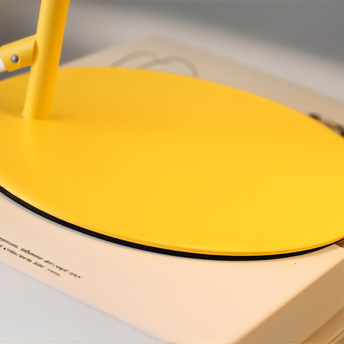 Glevato | Macaron Table Lamp - Nordic Yellow Desk Lamp - Adjustable Lamp