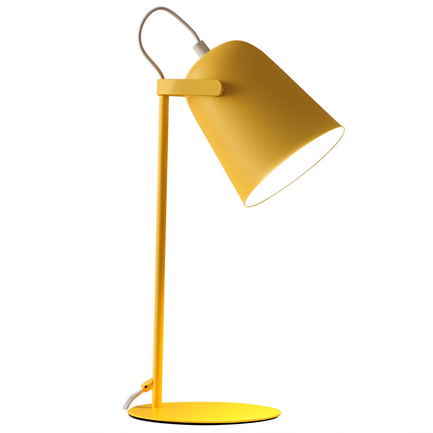 Glevato | Macaron Table Lamp - Nordic Yellow Desk Lamp - Adjustable Lamp