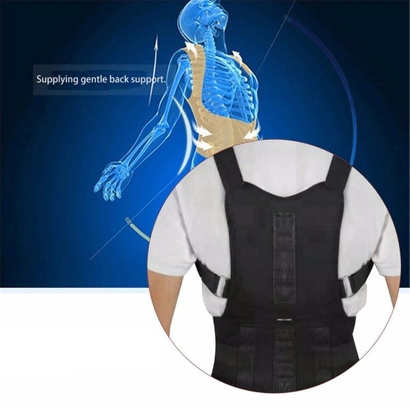 Glevato | Magnetic Back Brace - PosturePro