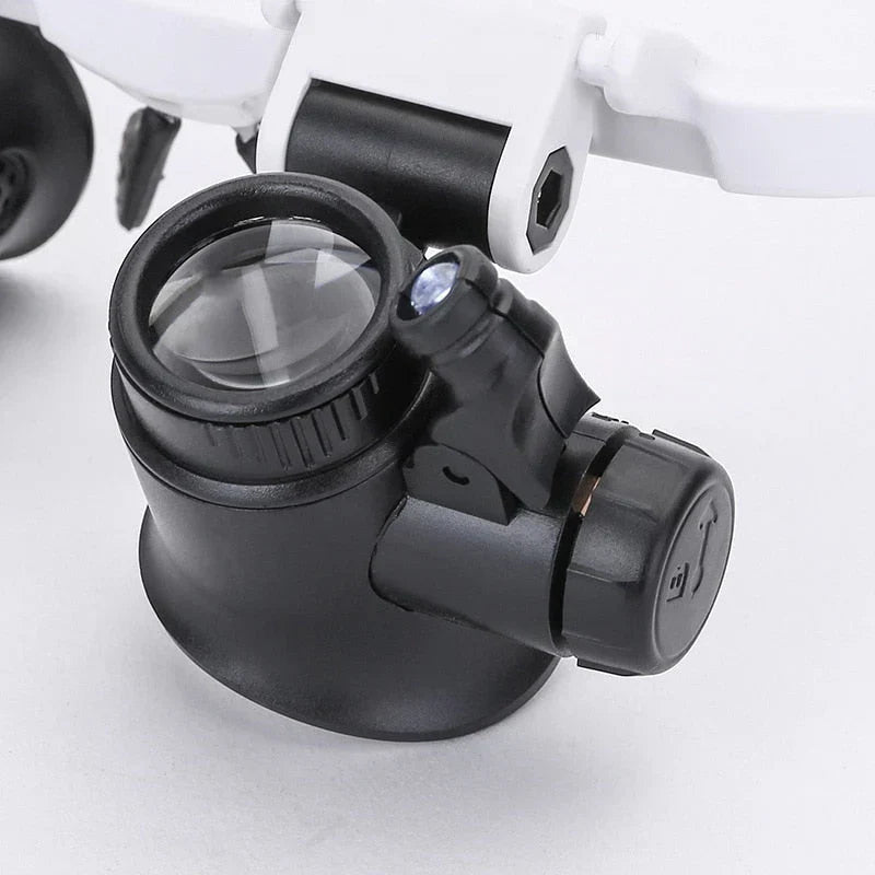 Glevato | Magnifying Glass Glasses with LED Lighting