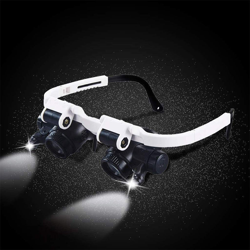 Glevato | Magnifying Glasses with LED Lamps for Dual Eyes