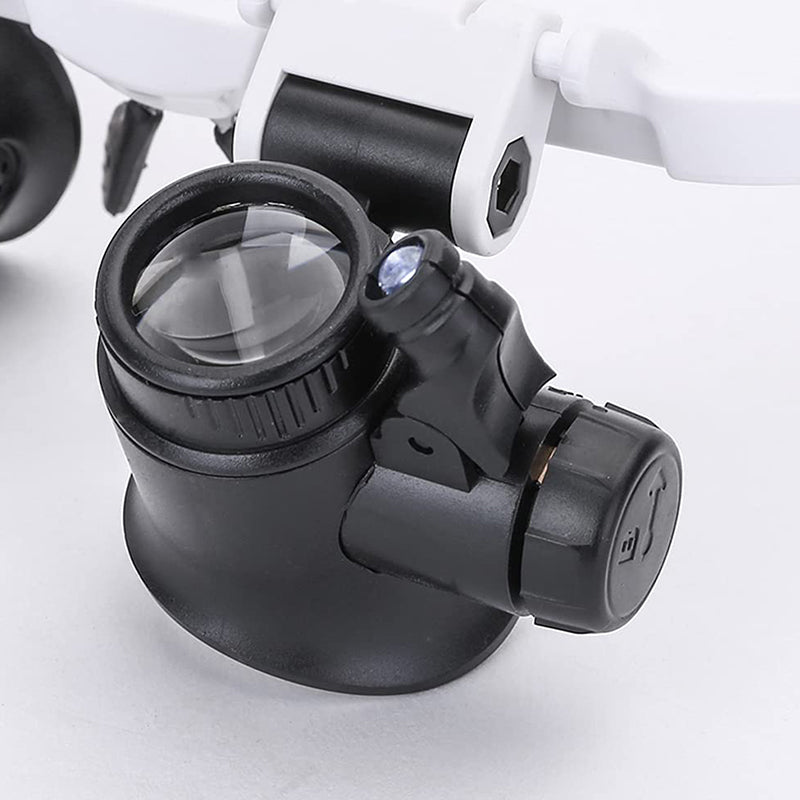 Glevato | Magnifying Glasses with LED Lights for Double Eyes