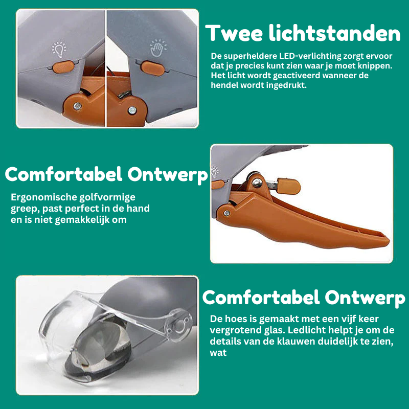 Glevato | MAX - Best Nail Clipper for Dogs with Quick Sensors