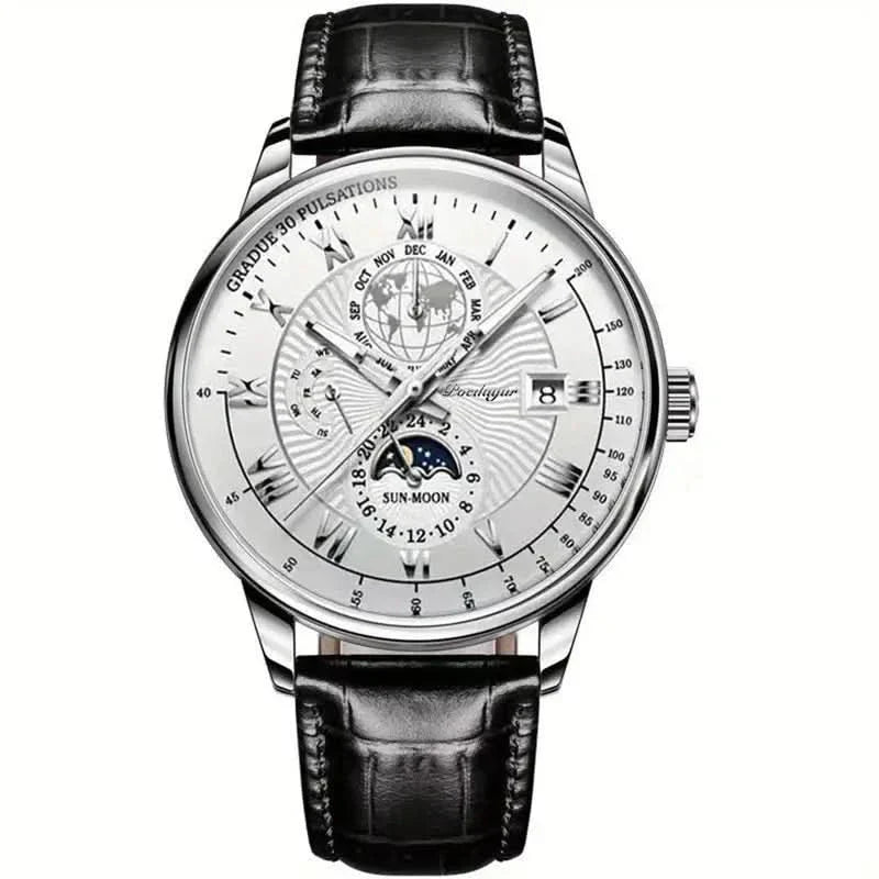 Glevato | Mechanical Men’s Luxury Watch with Moonphase