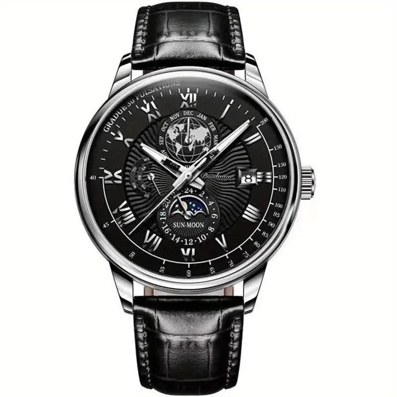 Glevato | Mechanical Men’s Luxury Watch with Moonphase