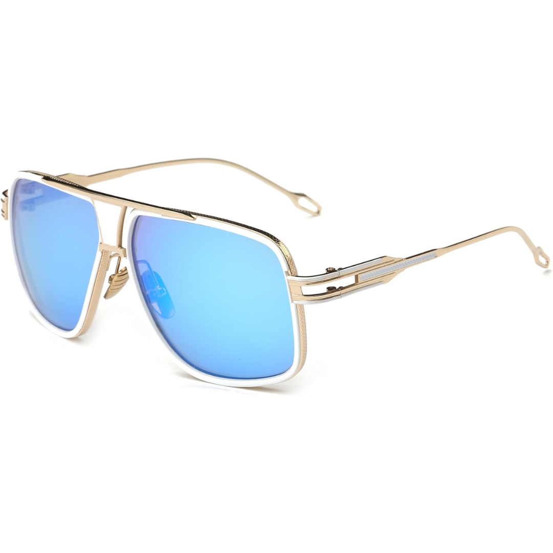 Glevato | Men’s Aviator Sunglasses with Alloy Frame and UV Protection