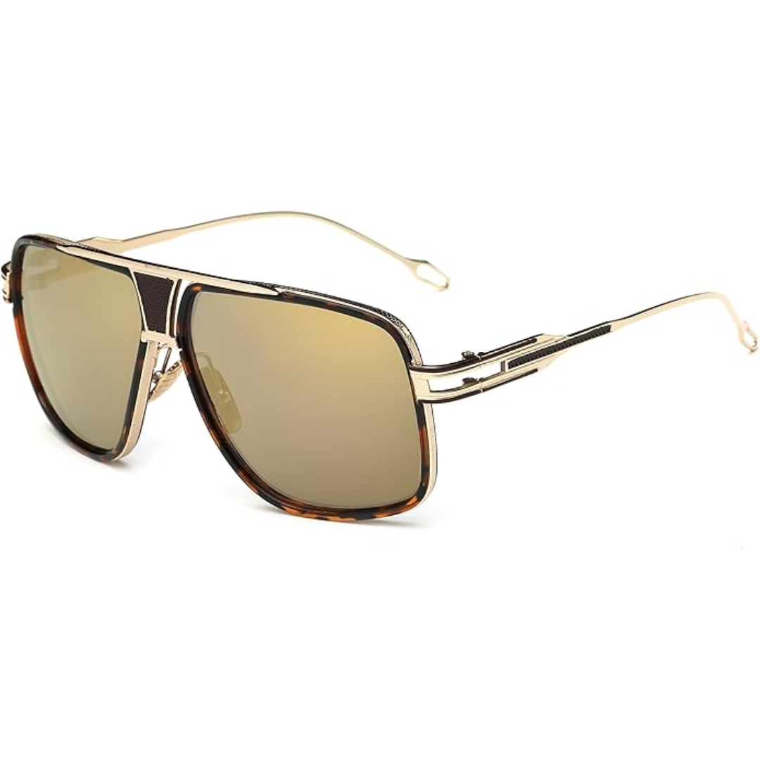 Glevato | Men’s Aviator Sunglasses with Alloy Frame and UV Protection