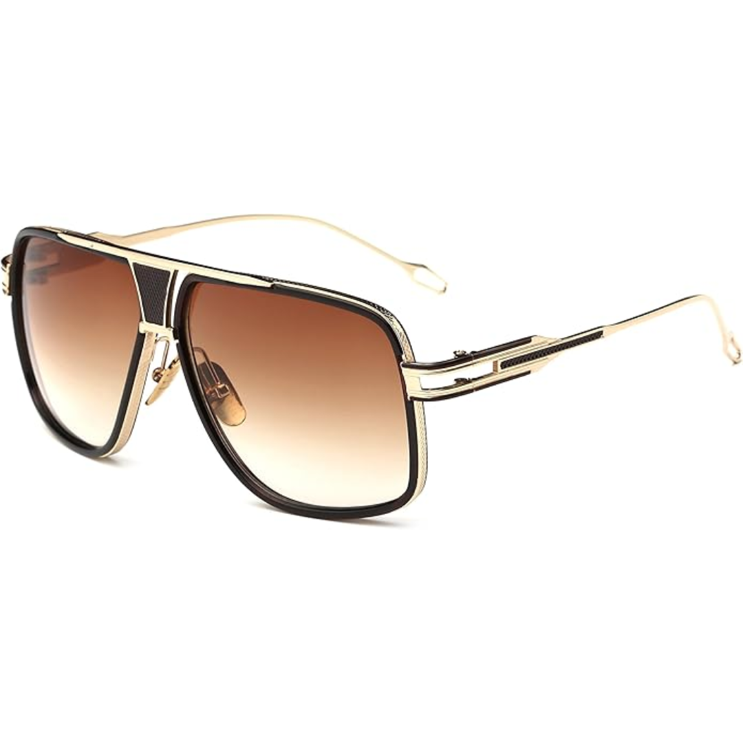 Glevato | Men’s Aviator Sunglasses with Alloy Frame and UV Protection