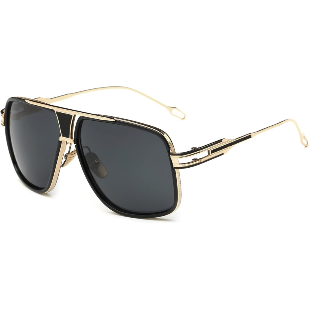 Glevato | Men’s Aviator Sunglasses with Alloy Frame and UV Protection