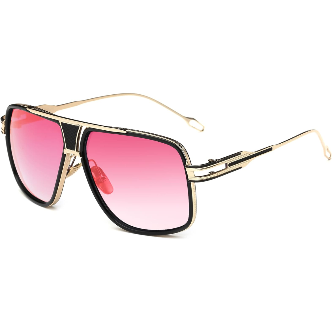 Glevato | Men’s Aviator Sunglasses with Alloy Frame and UV Protection
